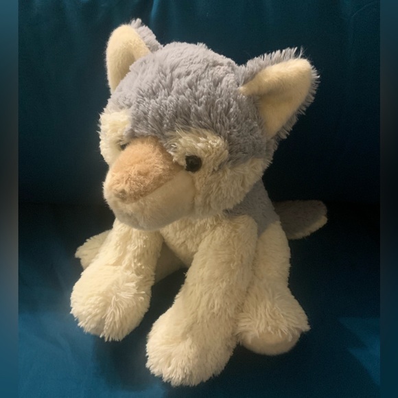 Aurora World Wolf Plush Stuffed Animal Toy 13” Sitting - Picture 2 of 7